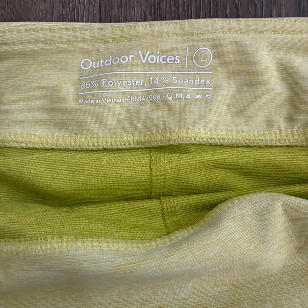 Outdoor Voices Court Skort in Mellow / Aloe - Picture 5 of 6